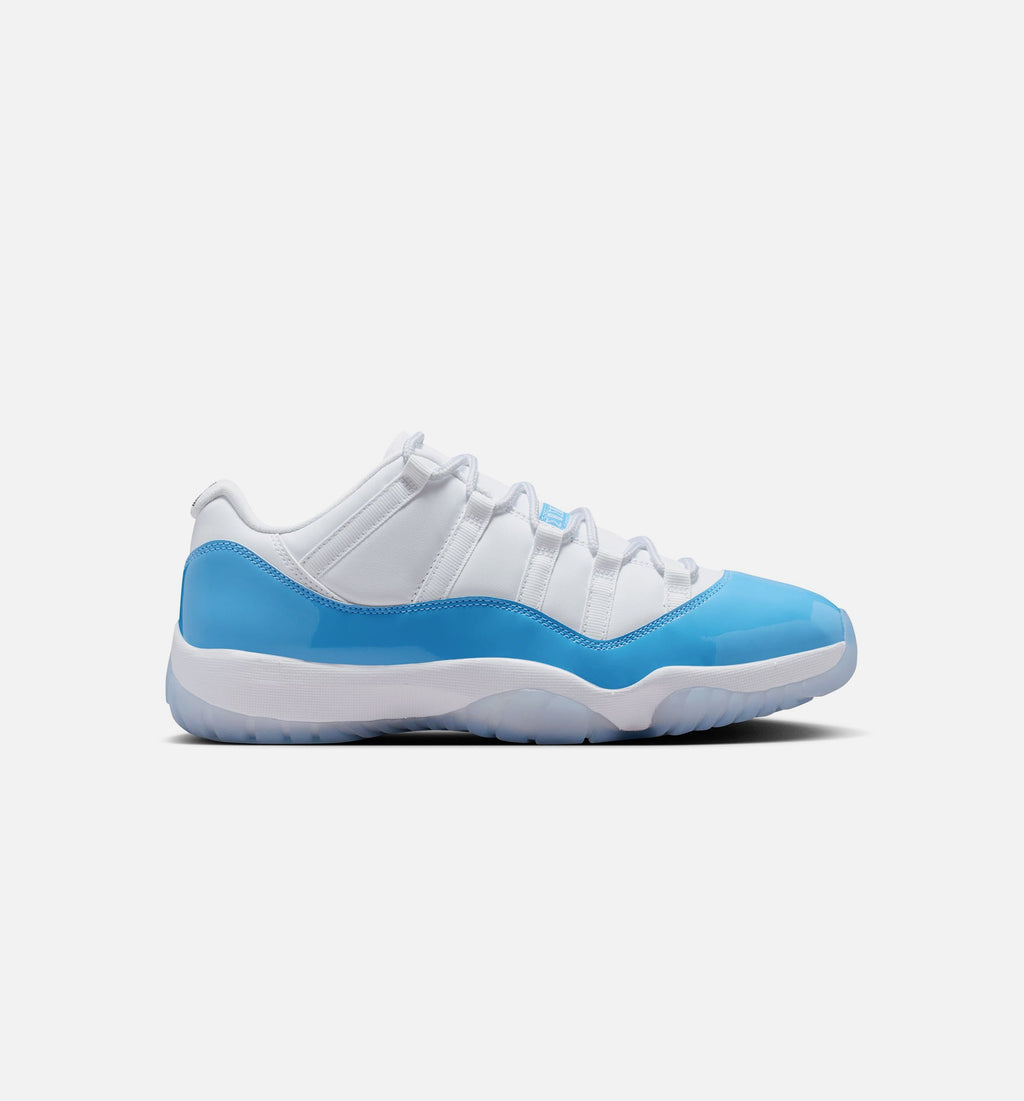 Air Jordan 11 Retro Low University Blue Men's Shoes - White/University Blue/Black