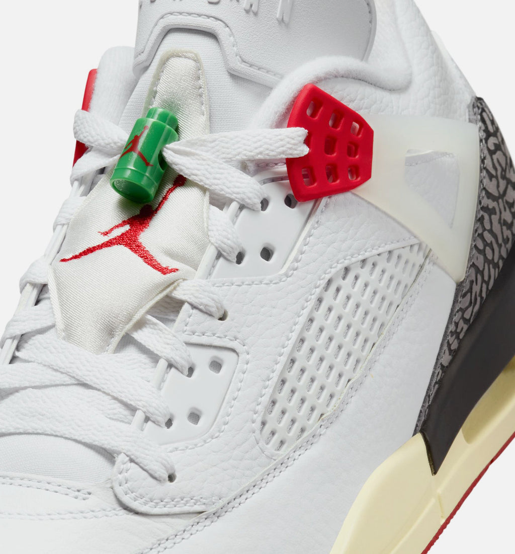 Spizike Low White & Varsity Red Men's Shoes - White/Black/Sail/Varsity Red