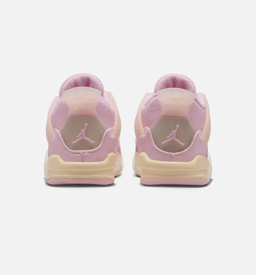Air Jordan 4 Retro Pink Pearl and Iced Carmine Infant Toddler Shoes - Iced Carmine/Coconut Milk/Anthracite/Muslin/Pinksicle