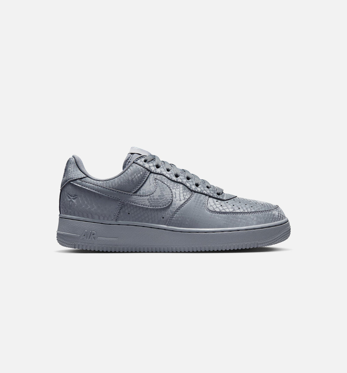 Kobe Air Force 1 Low Cool Grey Men's Shoes - Cool Grey/Wolf Grey