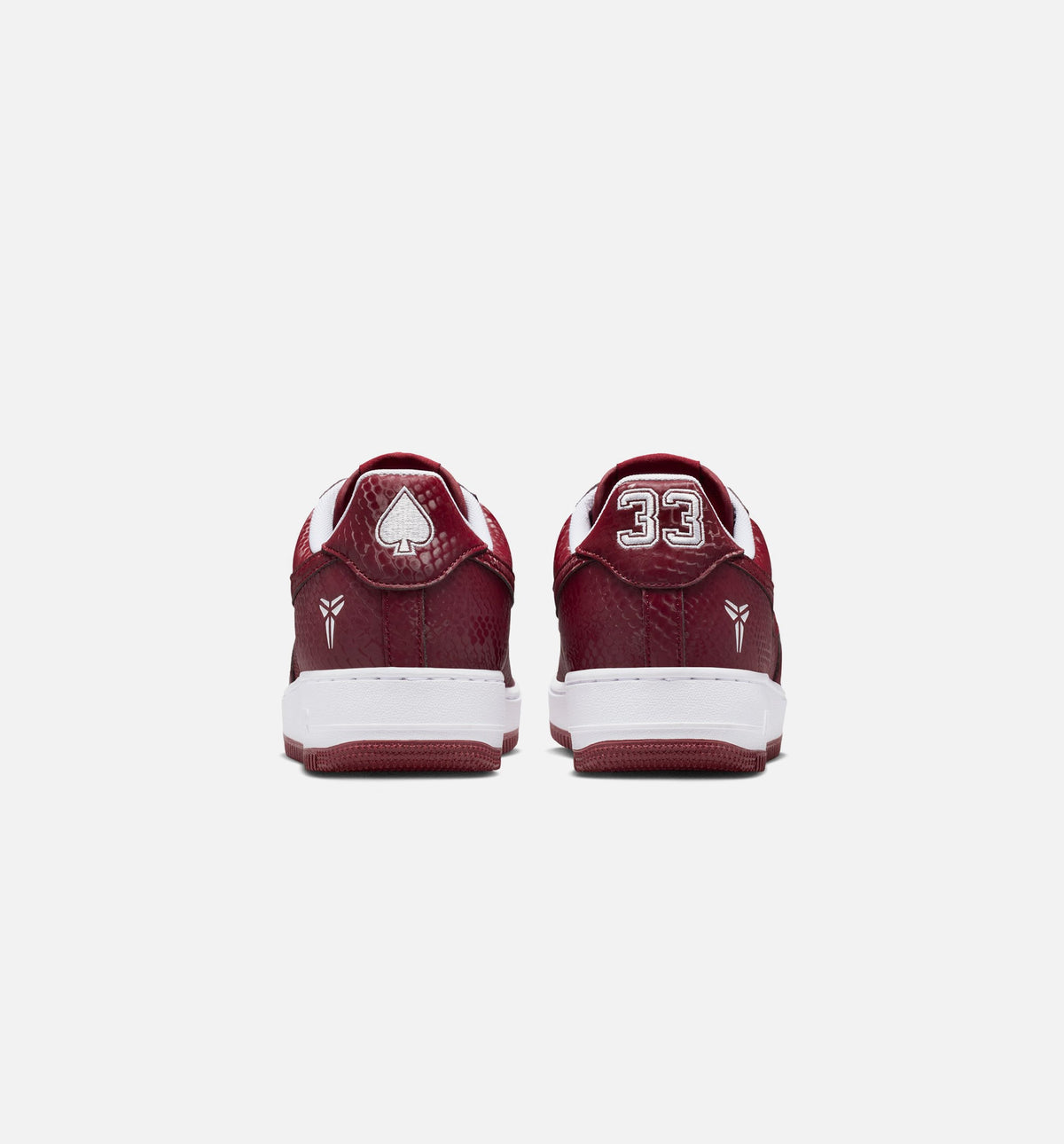 Kobe Air Force 1 Low Merion Men's Shoes - Team Red/White