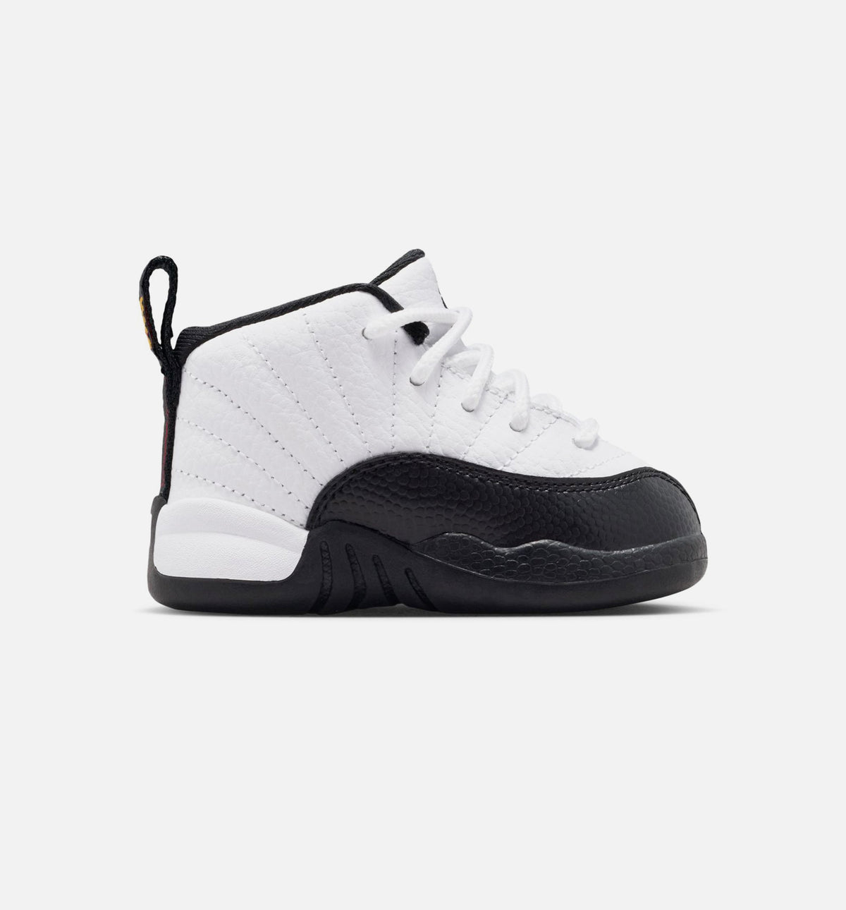 Air Jordan 12 Retro Taxi Infant & Toddler Shoes - White/Black/Taxi
