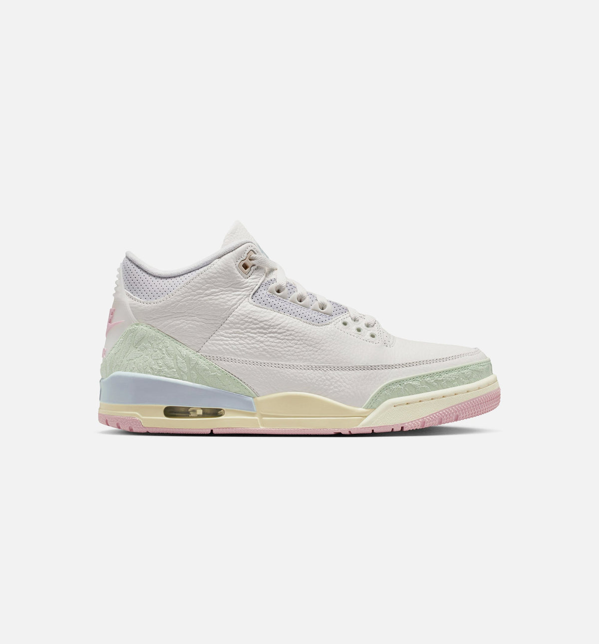 Air Jordan 3 Retro Sail & Jade Aura Men's Shoes - Sail/Jade Aura/Aura/Iced Carmine