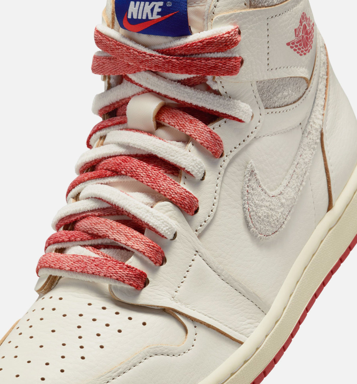 Air Jordan 1 High OG Rare Air Cinnabar Women's Shoes - Sail/Cinnabar/Light Bone