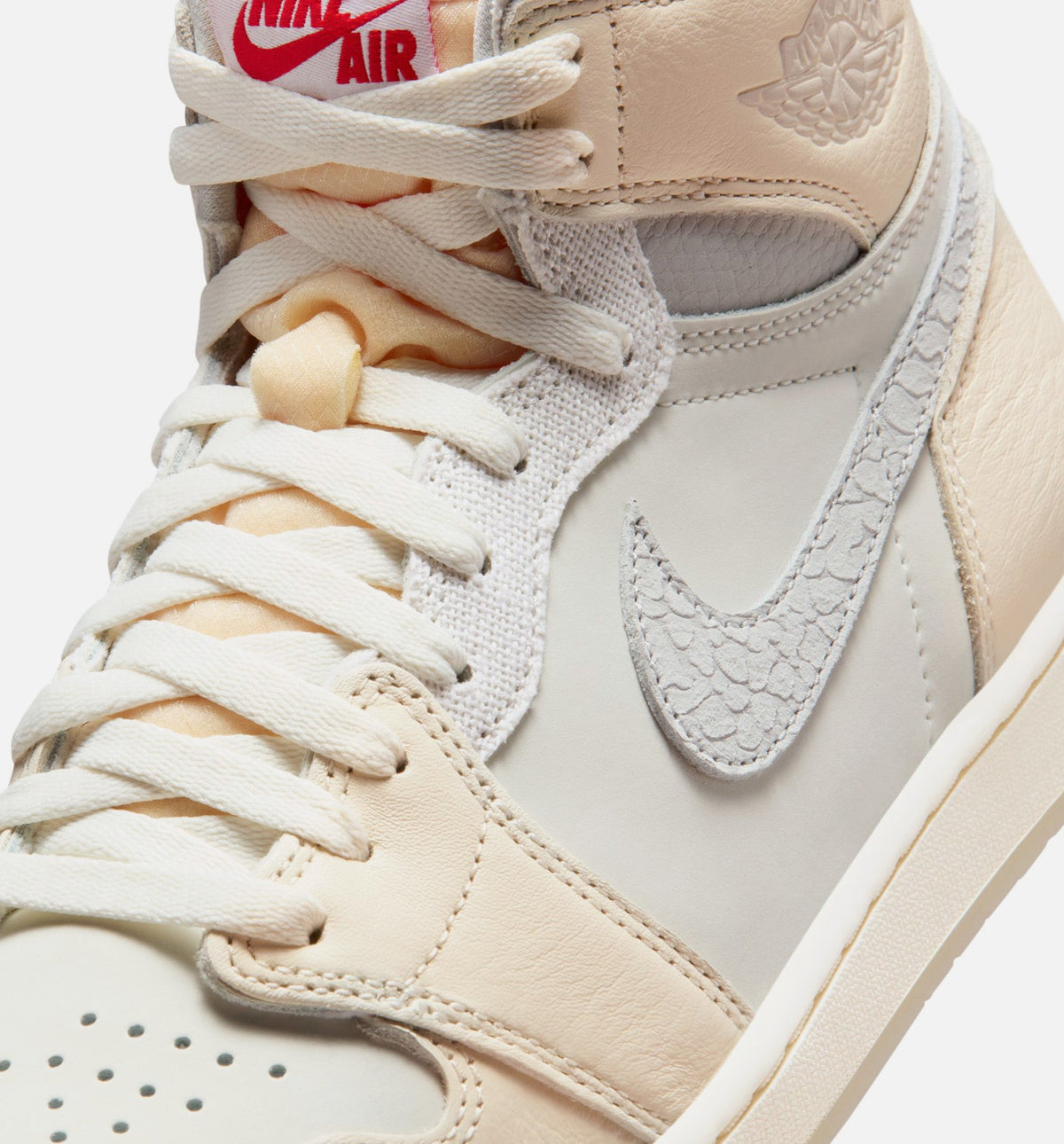 Air Jordan 1 Retro High OG Men's Shoes - Sail/University Red/Pale Ivory/Coconut Milk/Phantom