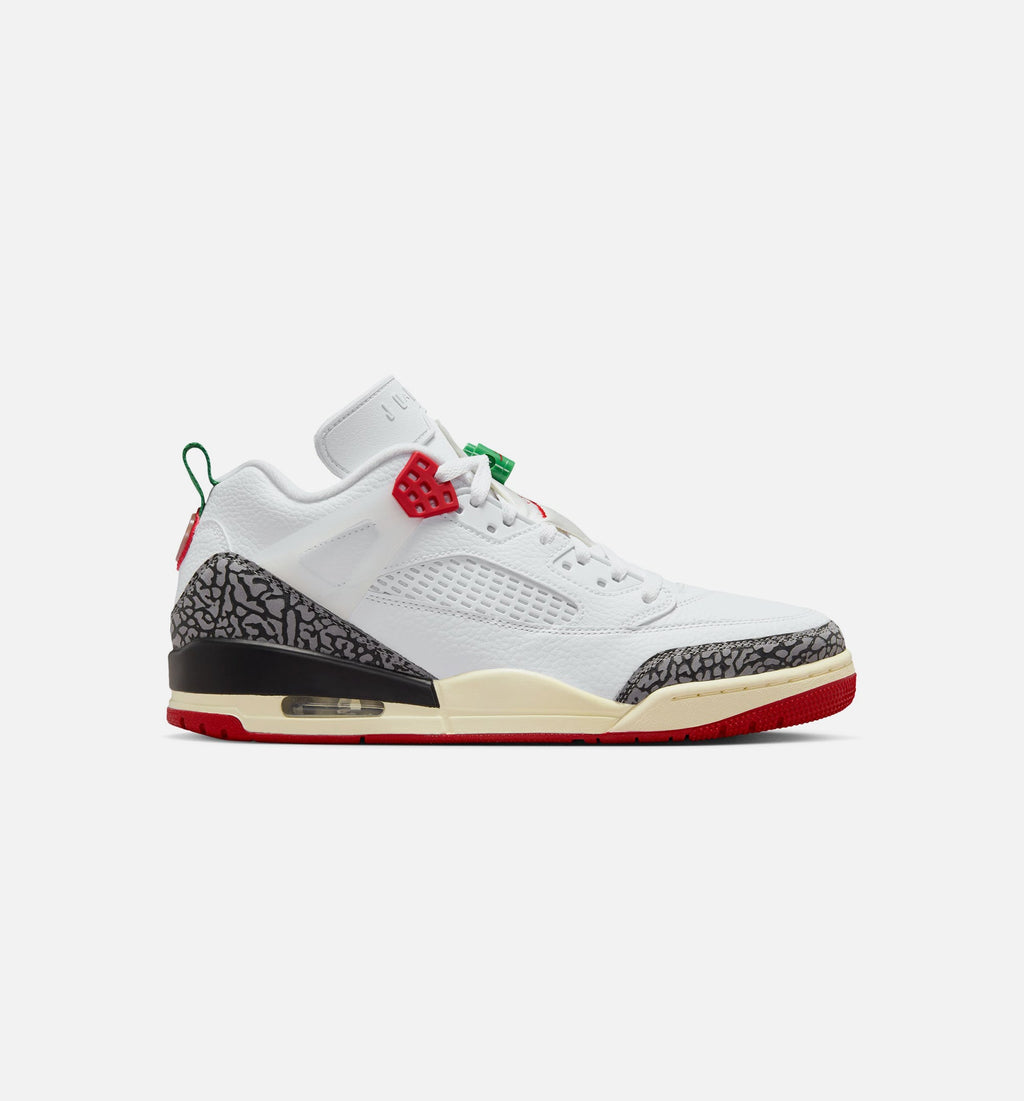 Spizike Low White & Varsity Red Men's Shoes - White/Black/Sail/Varsity Red