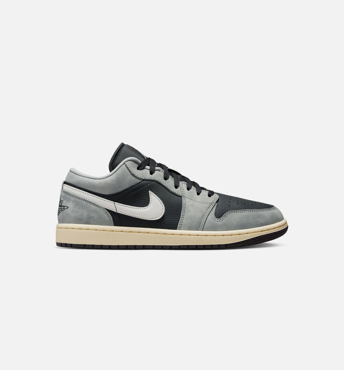 Air Jordan 1 Low SE Men's Shoes - Light Smoke Grey/White/Off Noir