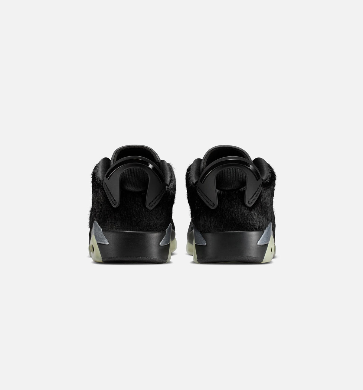 Air Jordan 6 Retro Low Blackout Women's Shoes - Black