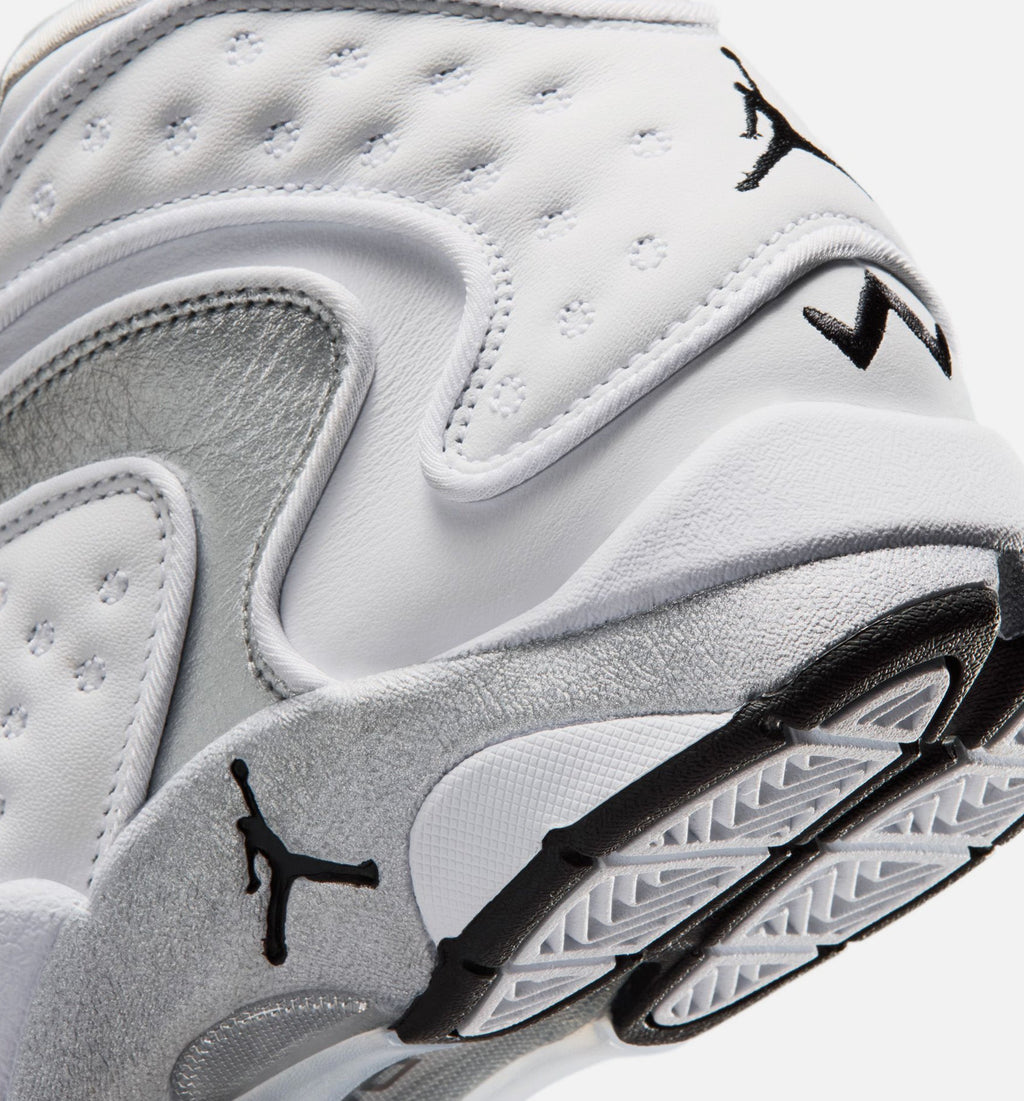 Air Jordan OG Women's Shoes - White/Black/Metallic Silver