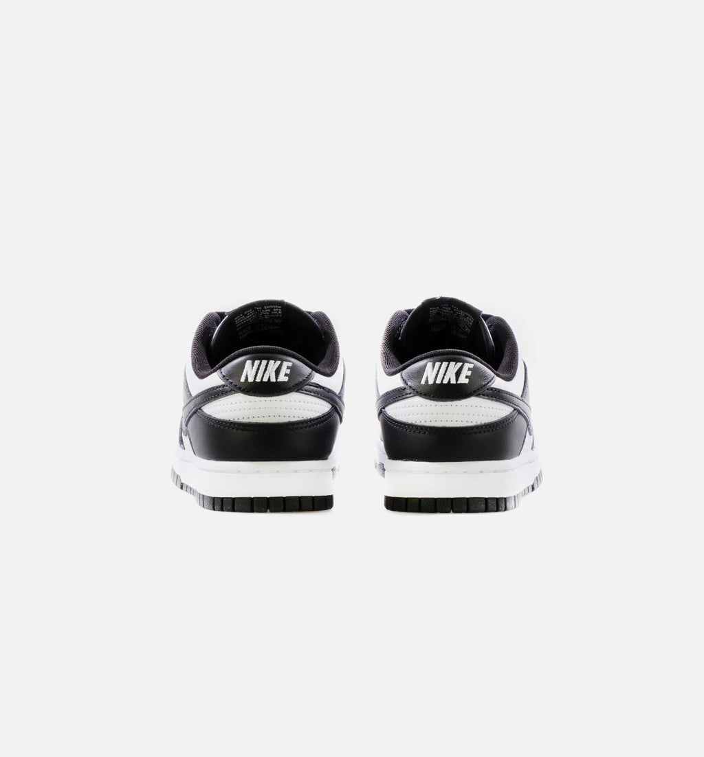 Dunk Low Black & White Men's Shoes
