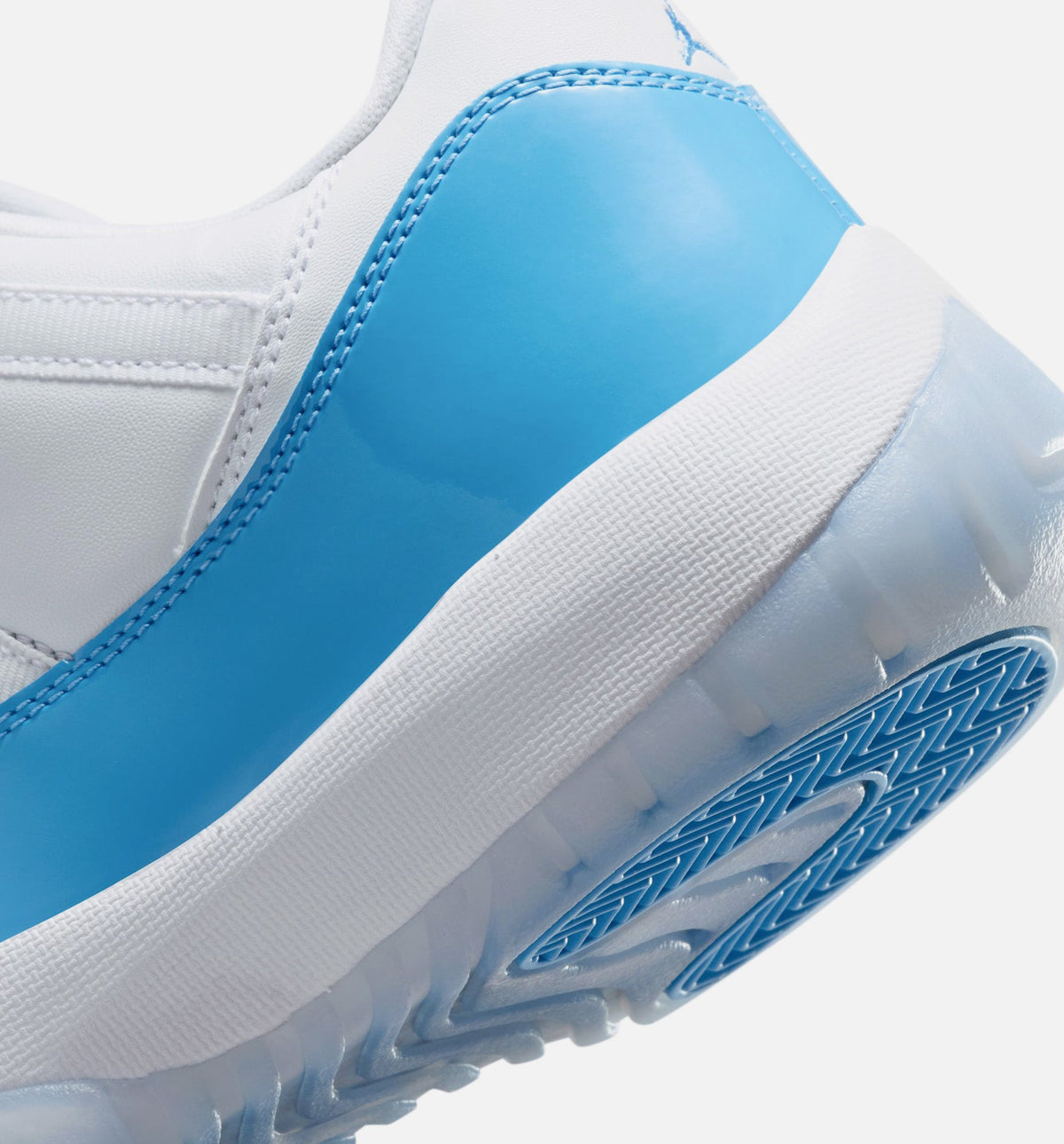 Air Jordan 11 Retro Low University Blue Men's Shoes - White/University Blue/Black