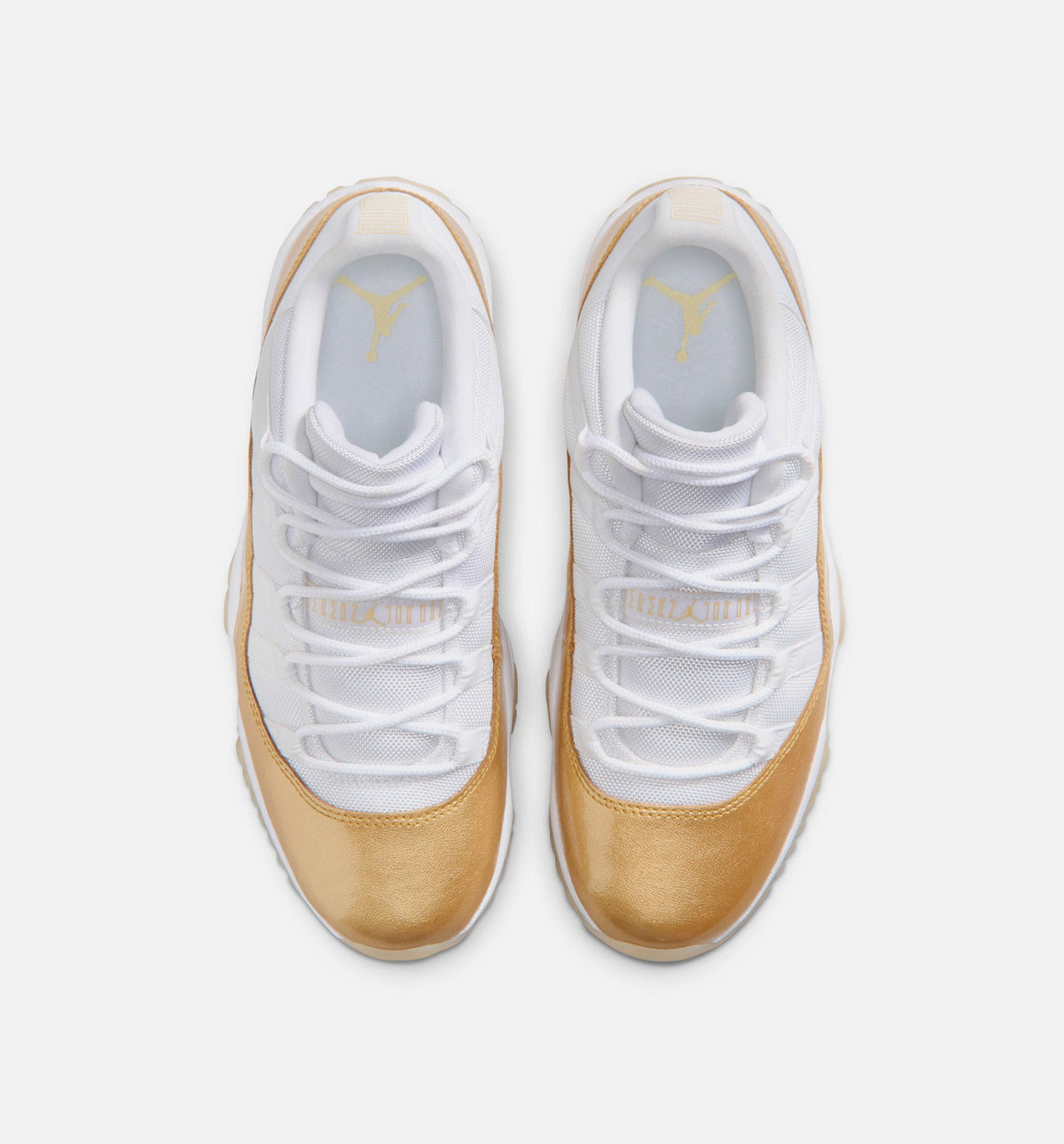 Air Jordan 11 Retro Low Mother's Day Women's Shoes - White/Metallic Gold/Team Gold