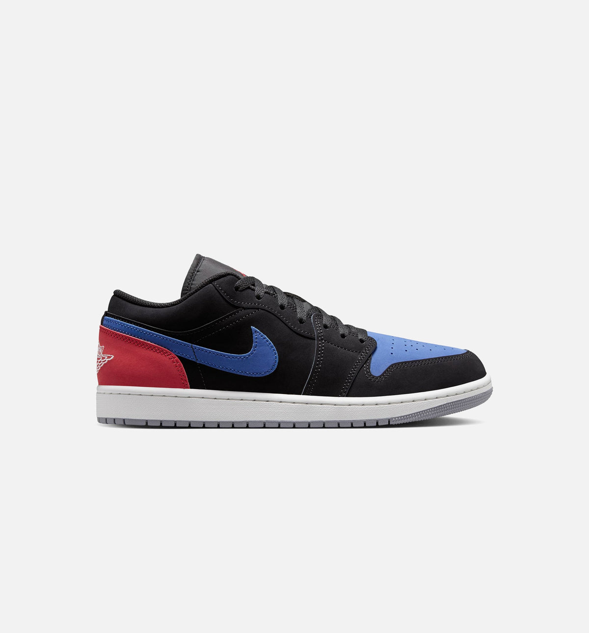 Air Jordan 1 Low Men's Shoes - Black/Summit White/True Blue/Varsity Red