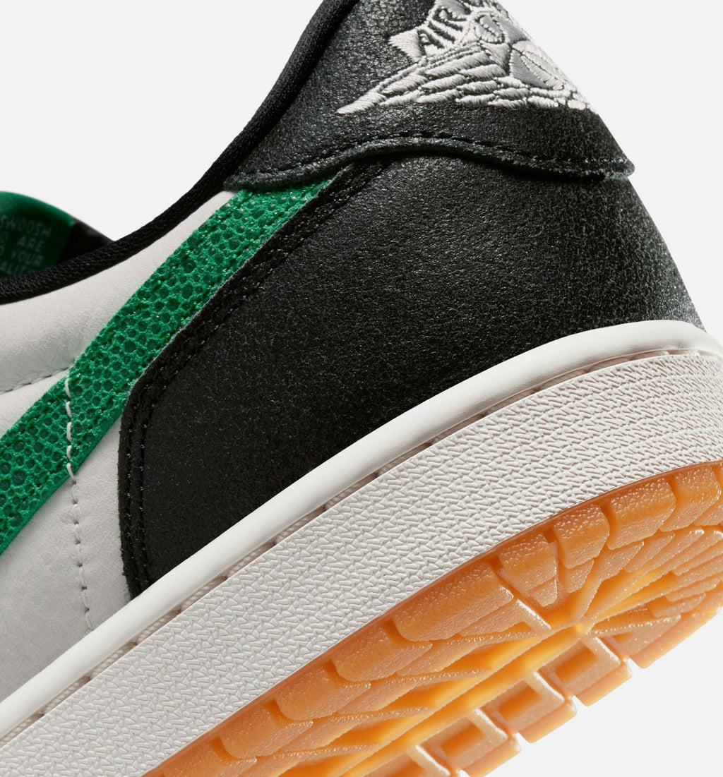 Air Jordan 1 Retro Low OG Phantom & Pine Green Men's Shoes - Phantom/Pine Green/Black