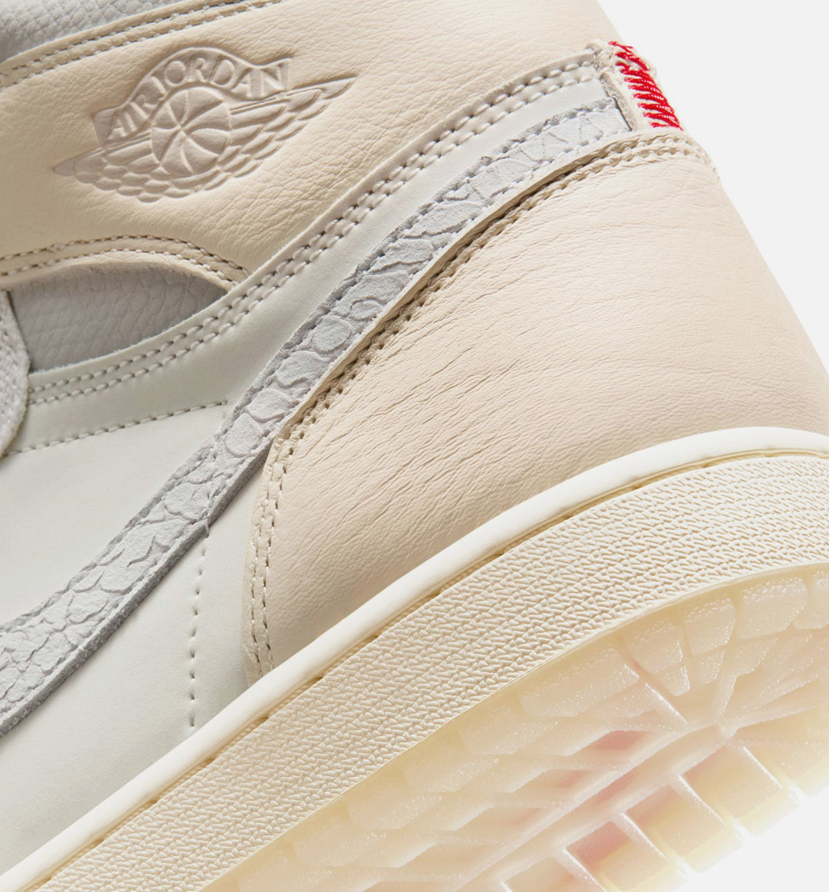 Air Jordan 1 Retro High OG Men's Shoes - Sail/University Red/Pale Ivory/Coconut Milk/Phantom