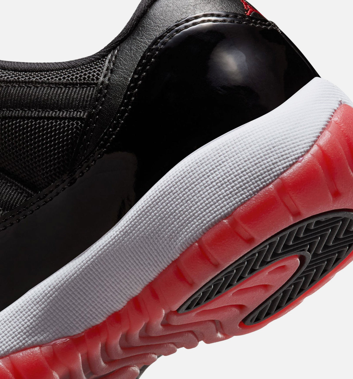 Air Jordan 11 Retro Bred Grade School Shoes - Black/Varsity Red/White