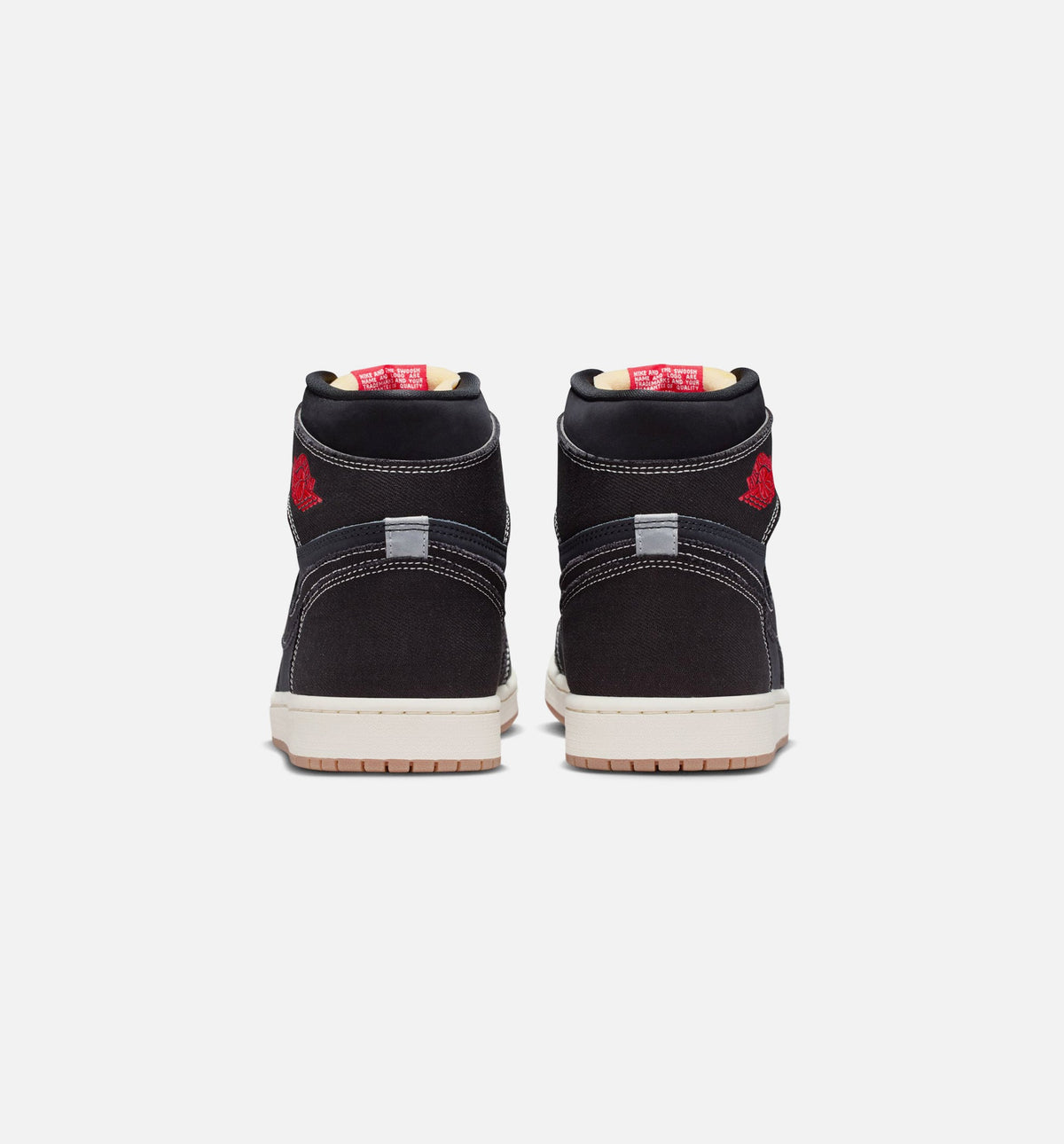 Air Jordan 1 Retro High OG Flight Club Men's Shoes - Black/University Red/Sail/Gum Medium Brown