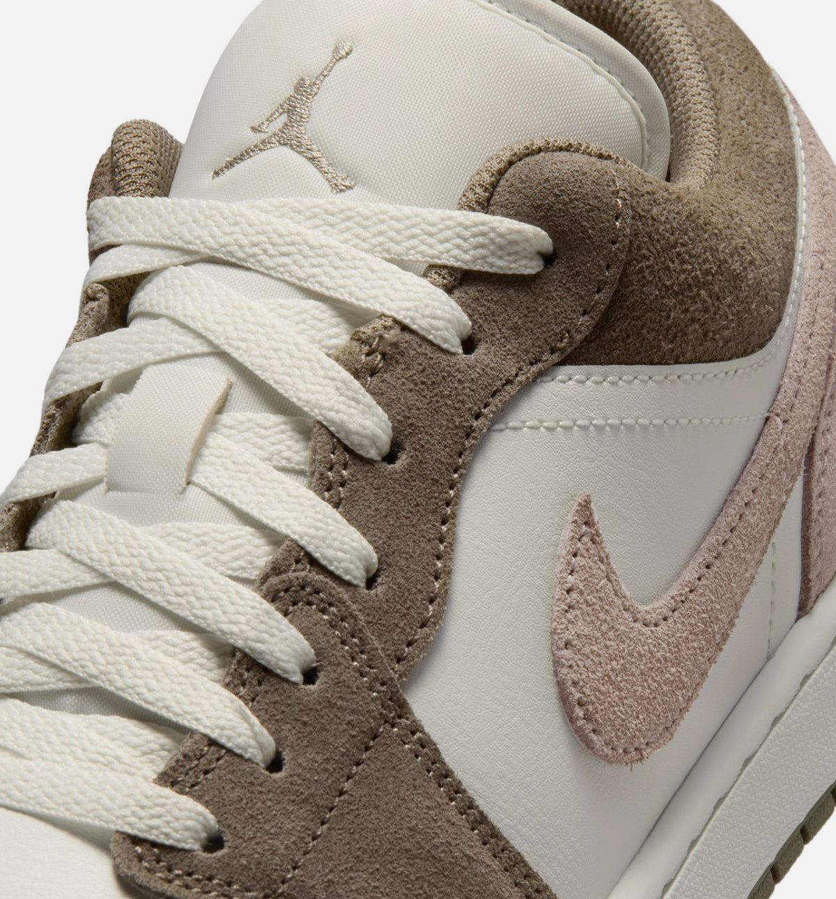 Air Jordan 1 Low Men's Shoes - Olive Grey/Enigma Stone/Summit White