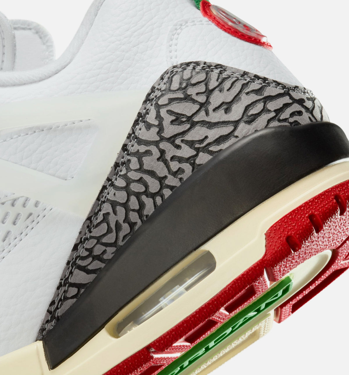 Spizike Low White & Varsity Red Men's Shoes - White/Black/Sail/Varsity Red