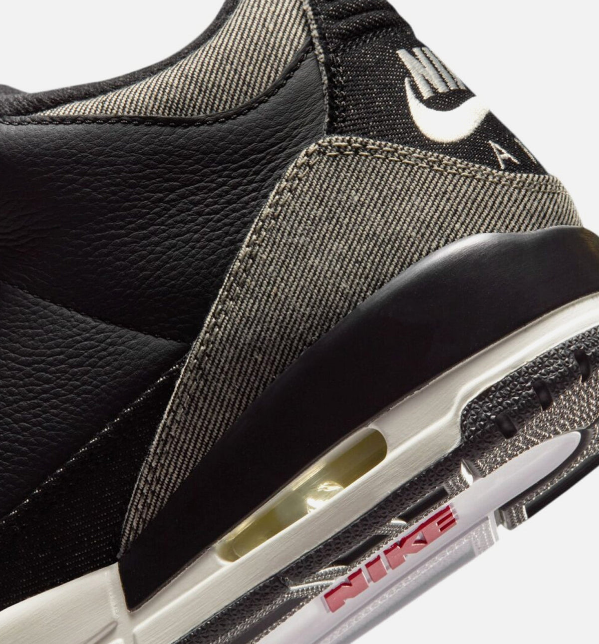 Air Jordan 3 x Levi's Men's Shoes - Denim/Black/Gym Red
