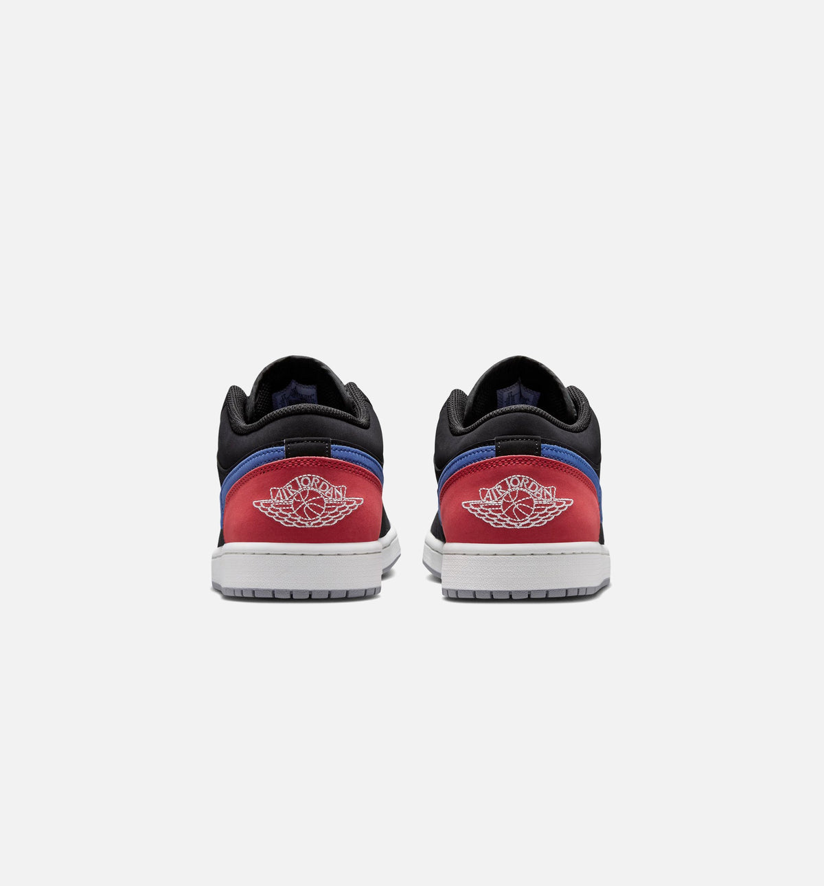 Air Jordan 1 Low Men's Shoes - Black/Summit White/True Blue/Varsity Red