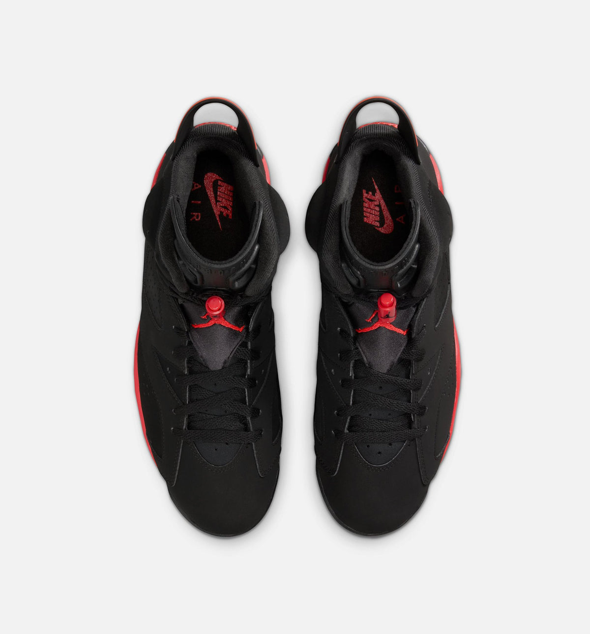 Air Jordan 6 Retro Infrared Salesman Men's Shoes - Black/Light Crimson
