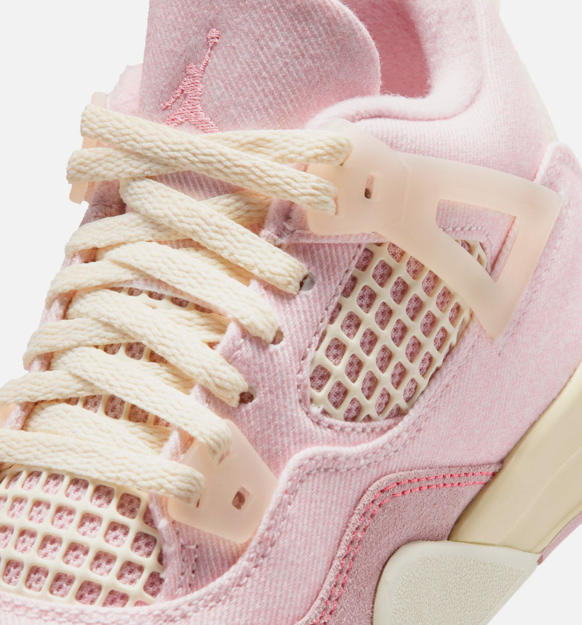 Air Jordan 4 Retro Pink Pearl and Iced Carmine Preschool Shoes - Pearl Pink/Iced Carmine/Coconut Milk