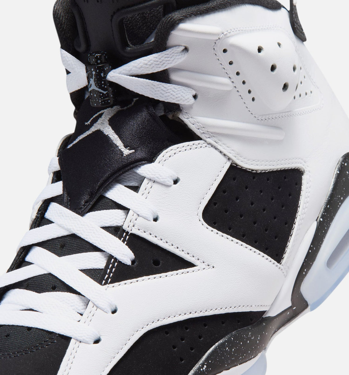 Air Jordan 6 Retro Black and White Men's Shoes - Black/White