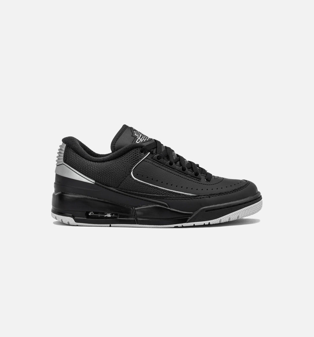 Air Jordan 23 Black & Metallic Silver Men's Shoes