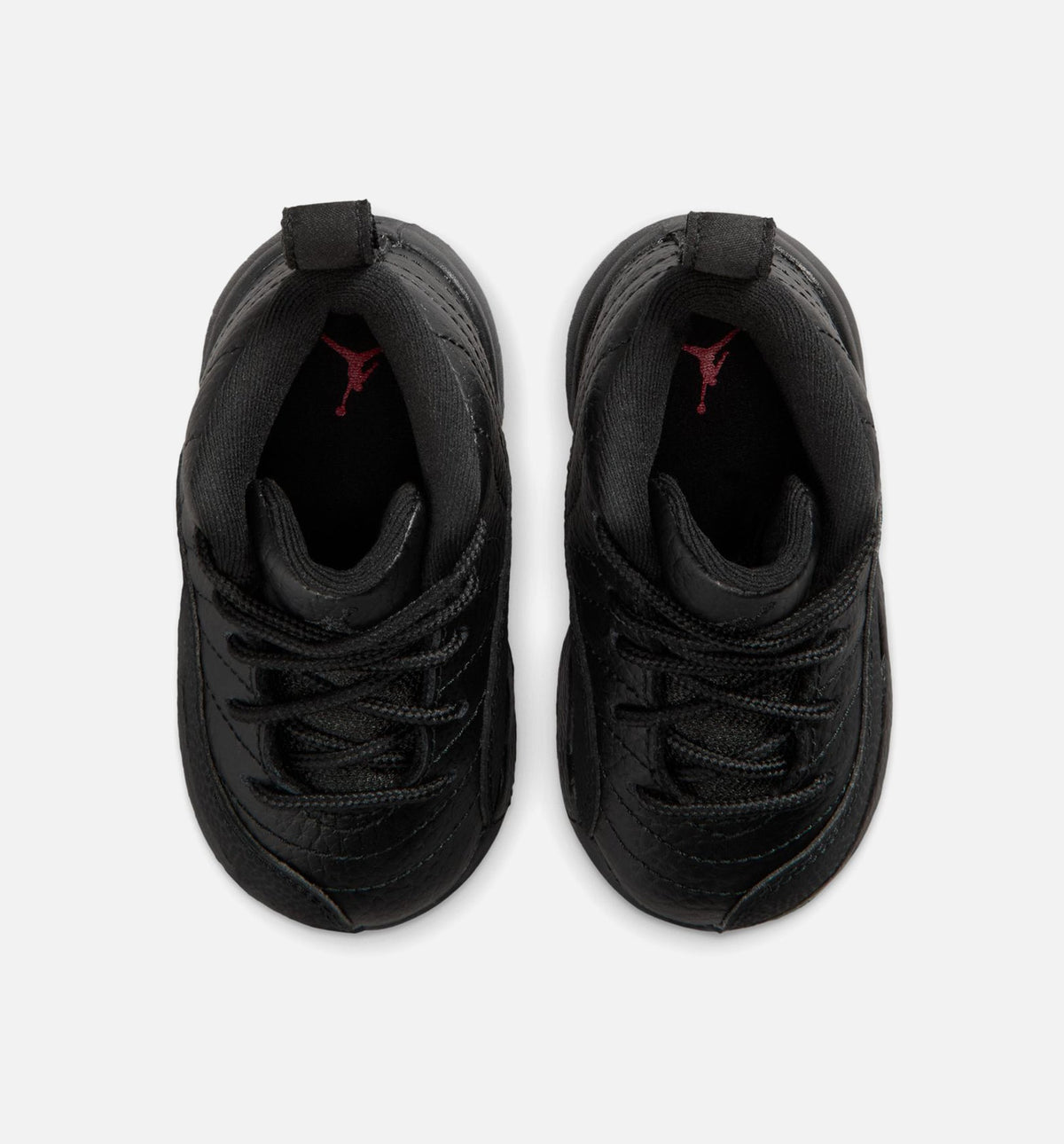 Air Jordan 12 Retro Bloodline Infant & Toddler Shoes - Black/Varsity Red