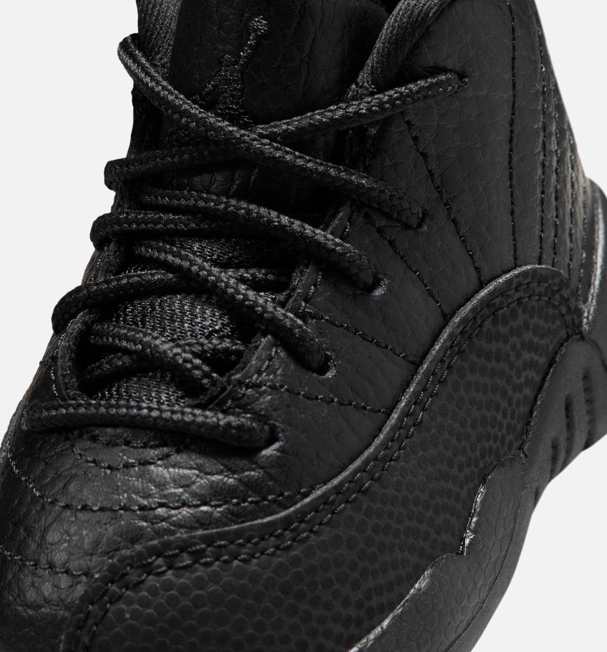 Air Jordan 12 Retro Bloodline Infant & Toddler Shoes - Black/Varsity Red
