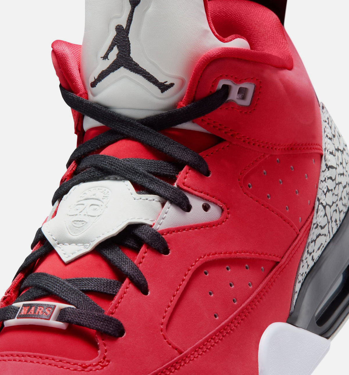 Son of Mars Low Fire Red & Black Men's Shoes - Fire Red/Black/Grey Mist/White