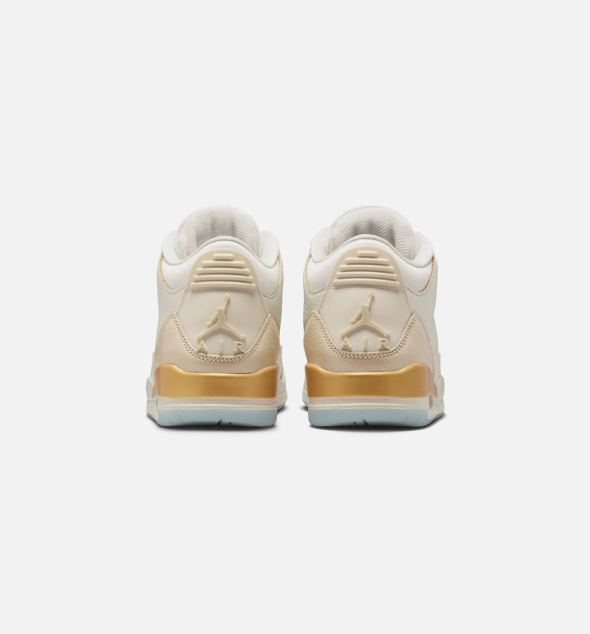 Air Jordan 3 Retro Sail and Pale Ivory Women's Shoes - Sail/Team Gold/Pale Ivory/Metallic Gold/Ice