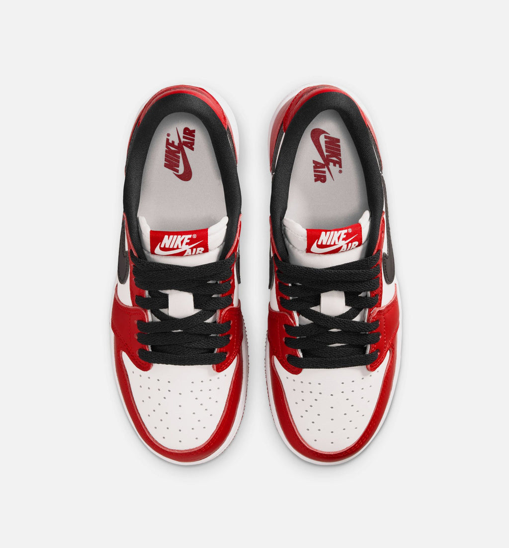 Air Jordan 1 Retro Low OG Chicago Grade School Shoes - Varsity Red/Black/Summit White