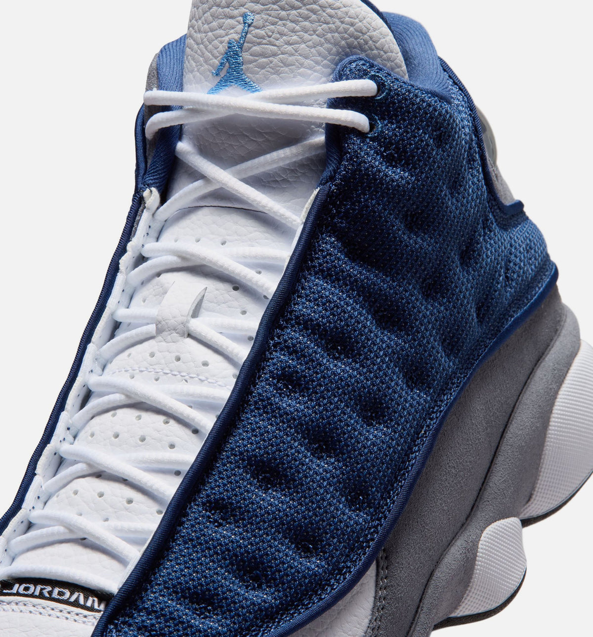 Air Jordan 13 Retro Navy & Flint Grey Men's Shoes - Navy/University Blue/Flint Grey/White