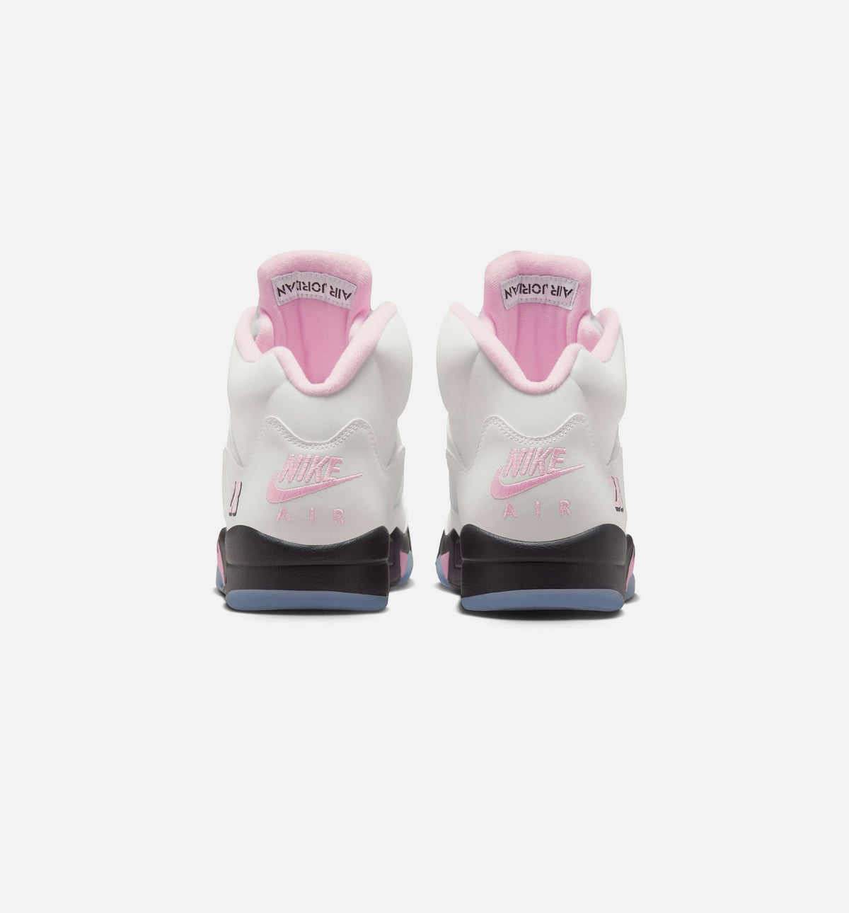 Air Jordan 5 Retro Medium Soft Pink Men's Shoes - White/Medium Soft Pink/Black