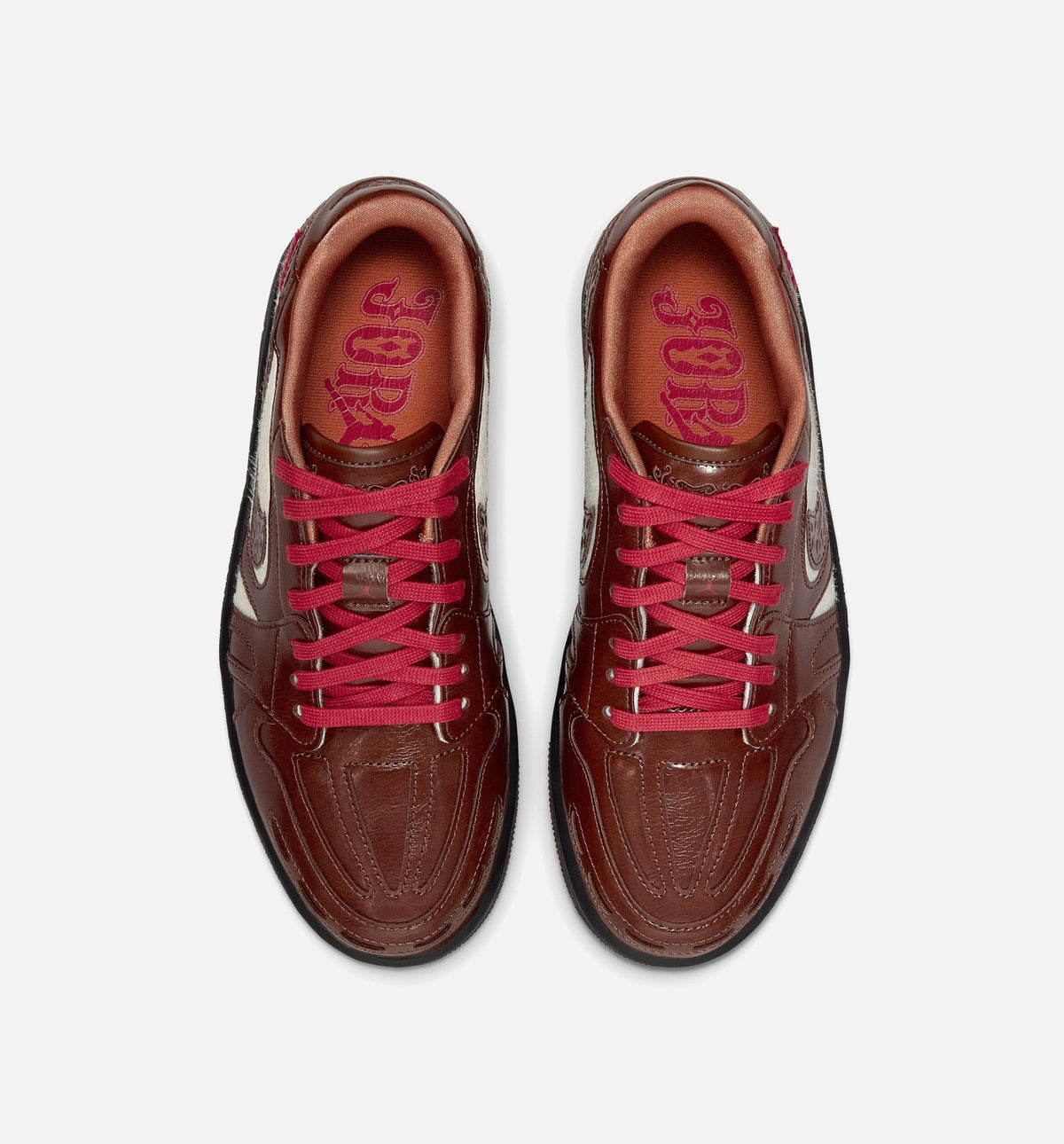 Air Jordan 1 Low Lunar New Year Women's Shoes - Light Chocolate/Black