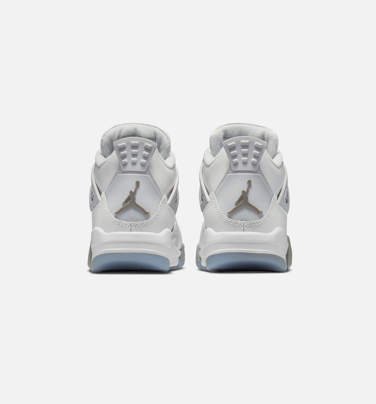 Air Jordan 4 Retro Blue Chill Grade School Shoes - Photon Dust/Blue Chill