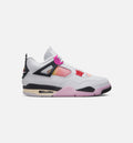 Air Jordan 4 Retro Comic Men's Shoes - Off-White/Fire Pink/Anthracite